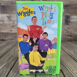The Wiggles - Wiggly Playtime (VHS Tape, 2001, Green Clamshell) New/Sealed