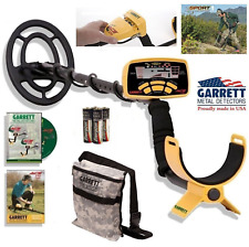 Garrett Ace 250 Metal Detector with Water-Proof Coil and Camo Treasure Pouch NEW