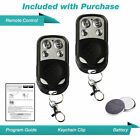 2 For Chamberlain 371LM 373LM 374LM Button Garage Door Opener Remote Keychain