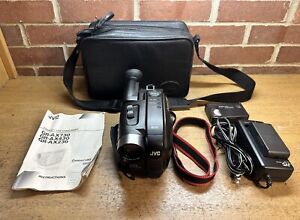 New ListingJVC GR-AX230 VHS-C, Analog Camcorder 22x Zoom Compact Handheld W/ Bag, Tested