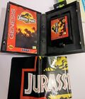 Jurassic Park (Sega Genesis, 1993) COMPLETE WITH MANUAL AND POSTER