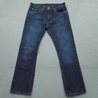 Levis Jeans Mens 34x32 Blue 527 Bootcut Stretch Outdoor Denim Casual 7159