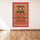 San Francisco 49ers 3x5 ft Banner Football NFL Super Bowl Champions Flag