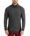 Tasso Elba Men’s Chunky Turtleneck Sweater (Dark Gray, XX-Large)