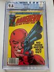 DAREDEVIL #184 CGC 9.6; Newsstand; Punisher app; Frank Miller cover; W pages