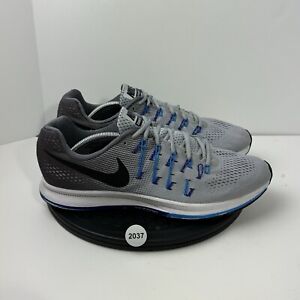 Nike Air Zoom Pegasus 33 Mens Size 12 831352-004 Gray Blue Running Shoes