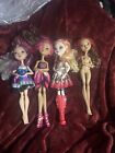 Ever After High Doll Lot of 4 Dolls Good Condition