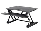 Monoprice Electric Adjustable Sit Stand Riser Table Top/Desk Converter - Black