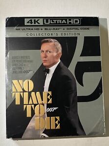 No Time to Die Collector's Edition 4K Ultra HD Blu-ray with Slipcover NEW/SEALED