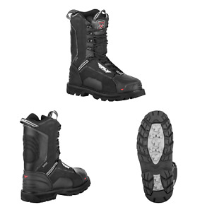 New Fly Racing Boulders Boots Snowmobile Snow Winter Black All Sizes