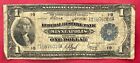 🔥 1914 NATIONAL CURRENCY MINNEAPOLIS MINNESOTA LARGE NOTE $1 ONE DOLLAR