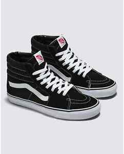 Vans Shoe Men's 11 Black Sk8 Hi New