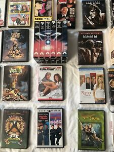 EUC Lot Of 71 Movies: 40 DVD’s & 31 VHS From My Personal Collection FREE Ship!