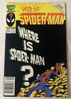WEB OF SPIDER-MAN #18 - KEY FIRST CAMEO APP OF VENOM 1986 Marvel FN Newsstand