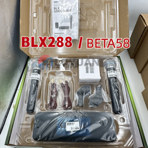 Wireless Vocal System SHUR BLX288 / Beta 58A w/2 BETA58 Microphones Express US