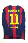2014-2015 Nike FC Barcelona Neymar Long Sleeve Home Shirt Kit Jersey LS