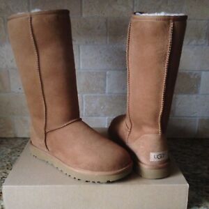 Womens UGG Classic Tall II Boot Chestnut 1016224-CHE size 9.0 / New free shippin
