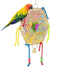 Bird Chew Toys For Birds Funny Soft Hexagonal Climbing Foraging Macaw Toys
