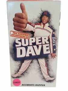 New ListingExtreme Adventures Of Super Dave VHS Comedy Action MGM Release