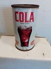Canfields soda Cola flat top can Advertising