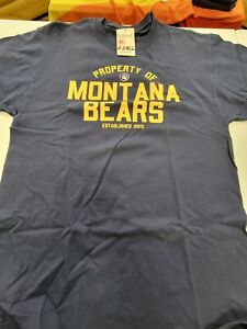 Property of Montana Bears Established 2013 Dark Blue Short Sleeved Shirt
