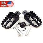 2* Dirt Bike Pedals Fat Foot Pegs for Yamaha PW50 PW80 TW200 Honda XR/CRF 50/70