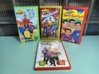 The Wiggles 3 VHS 1 DVD Lot Play Time Magical Adventure Wiggly Party Christmas