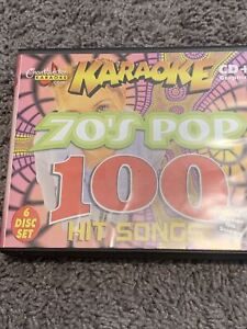 CHARTBUSTER 70's Pop KARAOKE CD+G CDG 100 Hit Songs Six Disc Set BEATLES ESP464