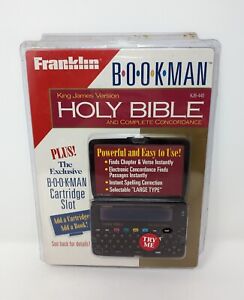 Franklin Bookman Holy Bible King James Version  Model KJB-440 *Brand New* *Read*