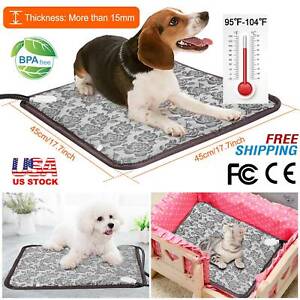 Pet Heating Pad Warmer Bed Waterproof Puppy Dog Bed Cats Mat Electric Heater Mat