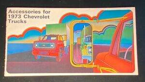 1973 Chevrolet Chevy Trucks Accessories Sales Brochure