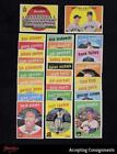 Lot of 29 1959 Topps Vintage Baseball DODGERS, CUBS w/ ROOKIE RC VG - VG/EX