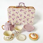 Maileg Tea Set in Suitcase for Mouse dolls Purple Madelaine free shipping