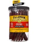 Tillamook Country Smoker Real Hardwood Smoked Beef Sticks Resealable Jar 20 Ct