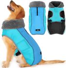 Dog Coat, Waterproof Dog Jacket Winter Clothes with Fleece Lined Paded
