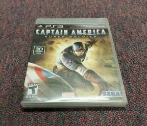 Captain America Super Soldier (PlayStation 3) PS3 (Brand New & Factory Sealed!)
