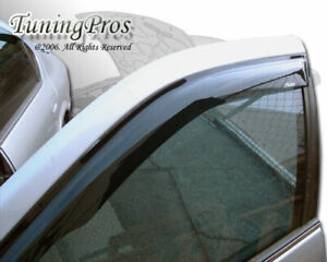 2010-2012 Mazda 6 4D Sedan Out-Channel Wind Deflector Window Visor Sun Guard 4pc (For: 2012 Mazda 6)