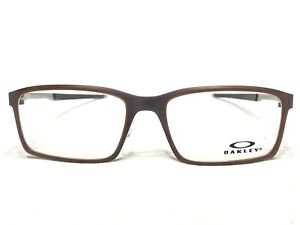NEW Oakley Steel Line S OX8097-0454 Mens Dark Amber Eyeglasses Frames 54/17~140