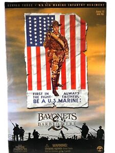 Bayonets & Barbed Wire 1/6 US MARINE Infantry 12'' WWI Figure Series 3 Sideshow§