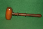 Antique Vintage Judge Gavel Mallet Hammer Nicely Turned Wooden Handle INV#FR29