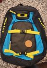 Oakley Skate Backpack, Black/Blue/Yellow, New without tags, Unused
