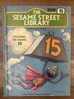 Vintage 1970s Sesame Street Library Kids Complete Book Set Volumes 1-15