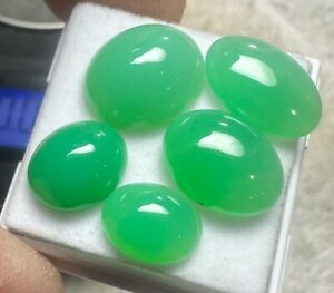 Jade, Emerald Apple Green Natural CHRYSOPRASE Australian Large Gemstones 13.59ct