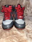 Rare Nike Dunk High - Red/BlK/Grey Suede Leather 2008 Men’s Size 9