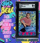 ZACK MORRIS 1994 PACIFIC SAVED BY THE BELL PRISM #10 SGC Graded 9 MINT Prizm