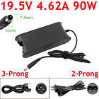 AC Adapter 19.5V 4.62A 90W Charger Power Supply Cord for Dell Laptop 7.4*5.0mm