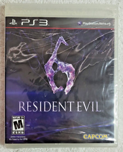 Resident Evil 6 PlayStation 3 PS3 Brand New Unopened Factory Sealed Complete