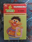 Vintage 1986 Sesame Street Flash Cards Get Ready Numbers  Jim Hensons