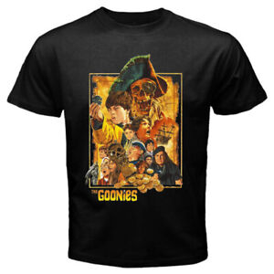 The Goonies Movie Horror Island Men's Black T-Shirt Size S to 5XL