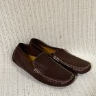 Cole Haan Men's Brown Grain Leather Slip On Loafers Size 12 C09296